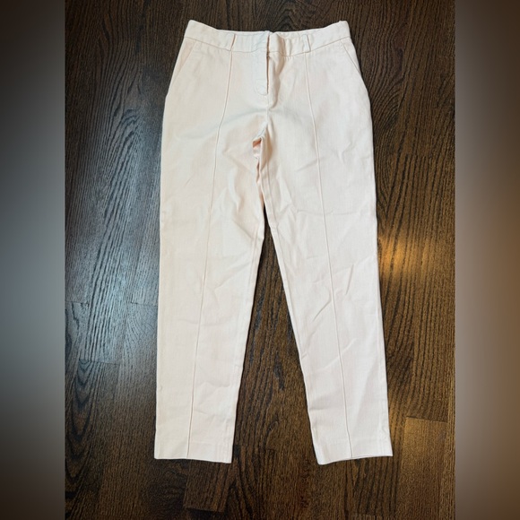 Loro Piana Pale Pink Cotton Trousers - Picture 2 of 5